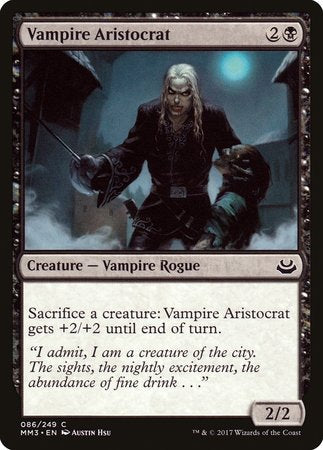 Vampire Aristocrat [Modern Masters 2017] | Black Swamp Games