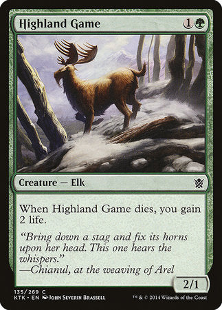 Highland Game [Khans of Tarkir] | Black Swamp Games