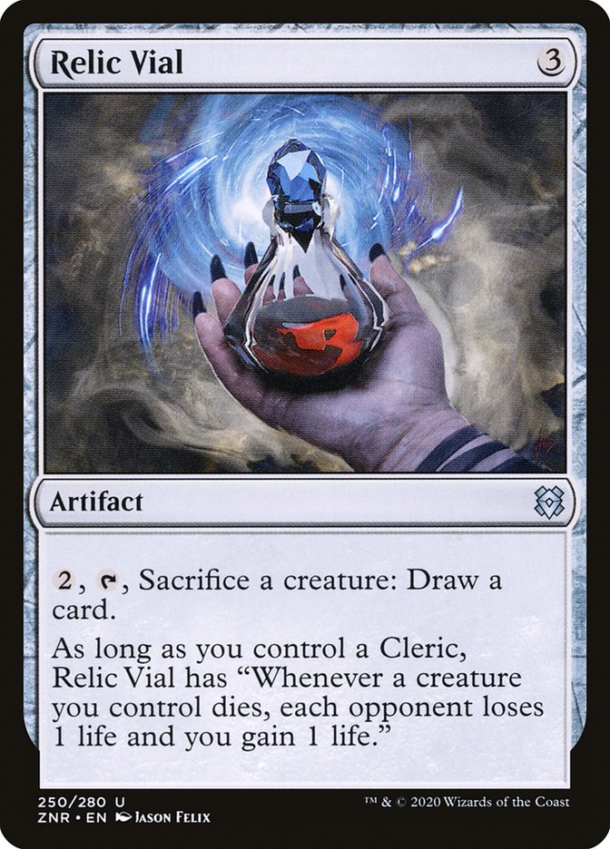 Relic Vial [Zendikar Rising] | Black Swamp Games