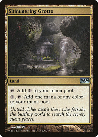 Shimmering Grotto [Magic 2014] | Black Swamp Games