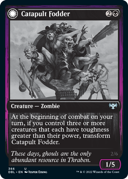 Catapult Fodder // Catapult Captain [Innistrad: Double Feature] | Black Swamp Games