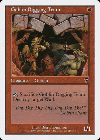 Goblin Digging Team [Seventh Edition] | Black Swamp Games