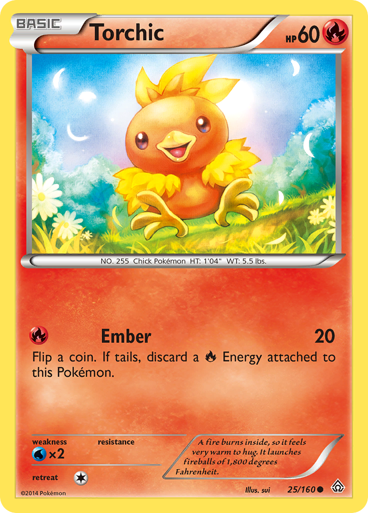 Torchic (25/160) [XY: Primal Clash] | Black Swamp Games