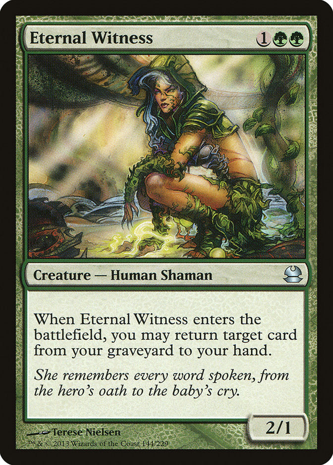 Eternal Witness [Modern Masters] | Black Swamp Games