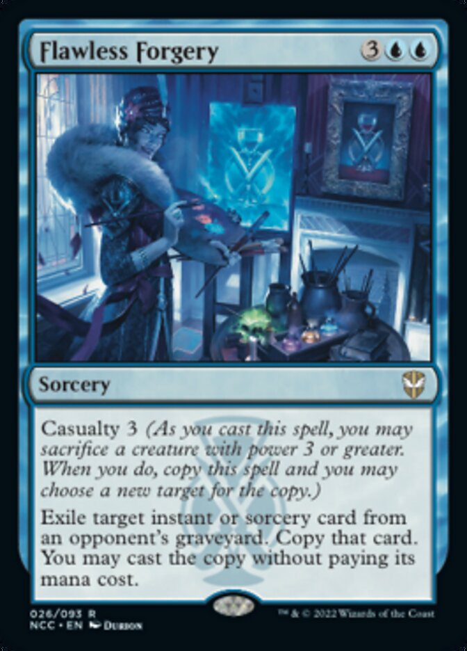 Flawless Forgery [Streets of New Capenna Commander] | Black Swamp Games