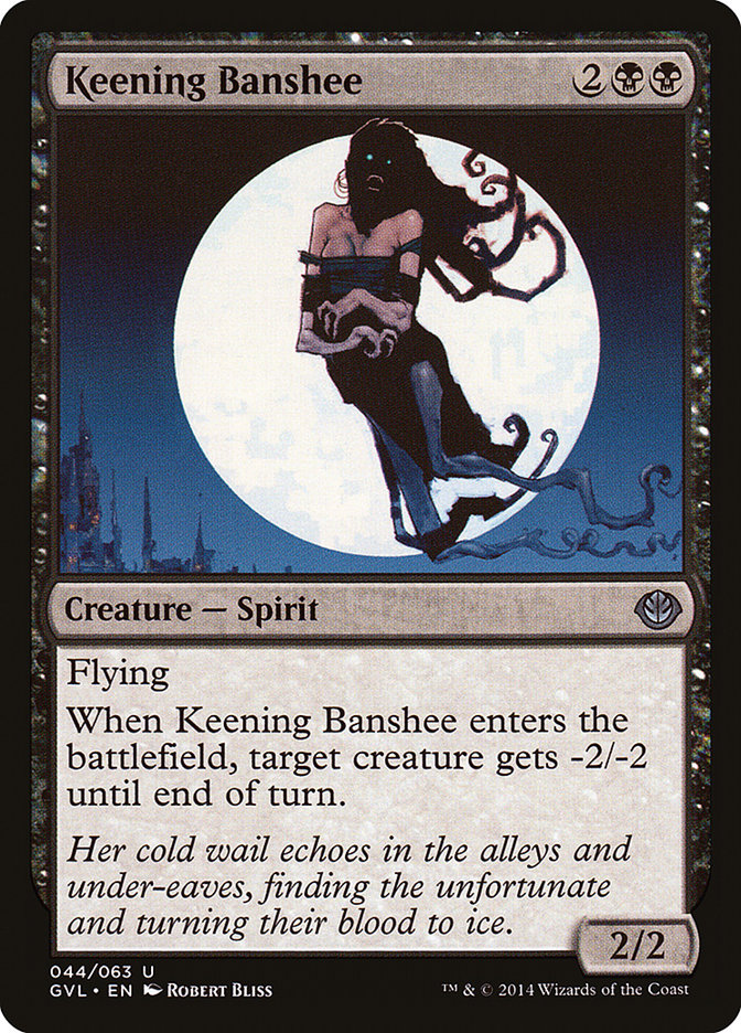 Keening Banshee (Garruk vs. Liliana) [Duel Decks Anthology] | Black Swamp Games