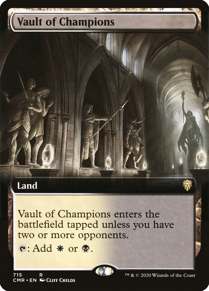 Vault of Champions (Extended) [Commander Legends] | Black Swamp Games