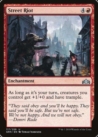 Street Riot [Guilds of Ravnica] | Black Swamp Games