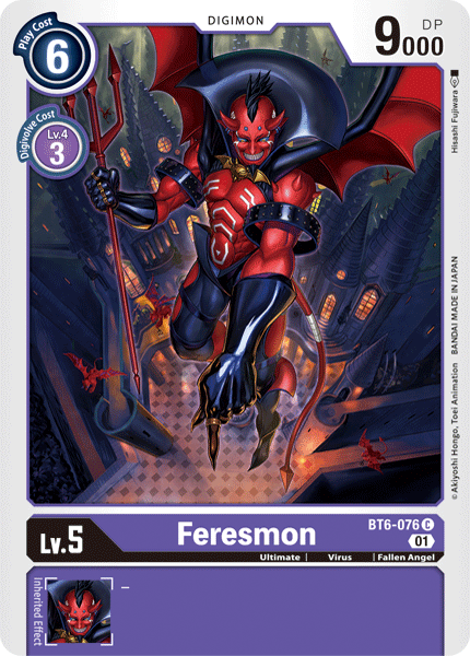 Feresmon [BT6-076] [Double Diamond] | Black Swamp Games