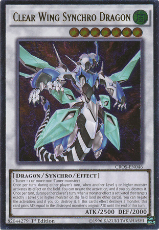 Clear Wing Synchro Dragon (UTR) [CROS-EN046] Ultimate Rare | Black Swamp Games