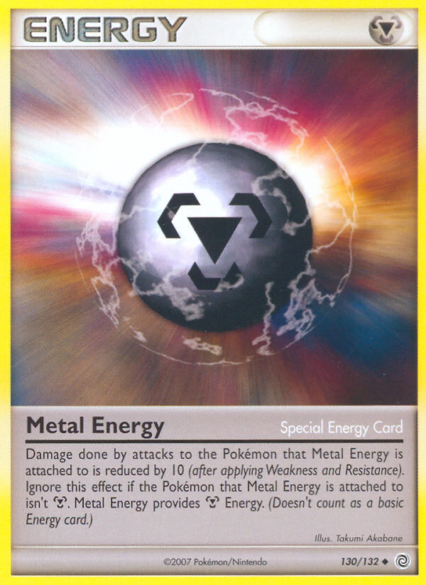 Metal Energy (130/132) [Diamond & Pearl: Secret Wonders] | Black Swamp Games