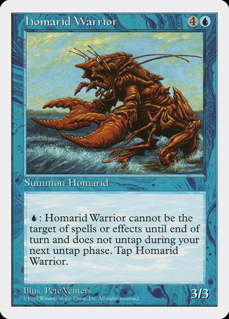 Homarid Warrior [Fifth Edition] | Black Swamp Games