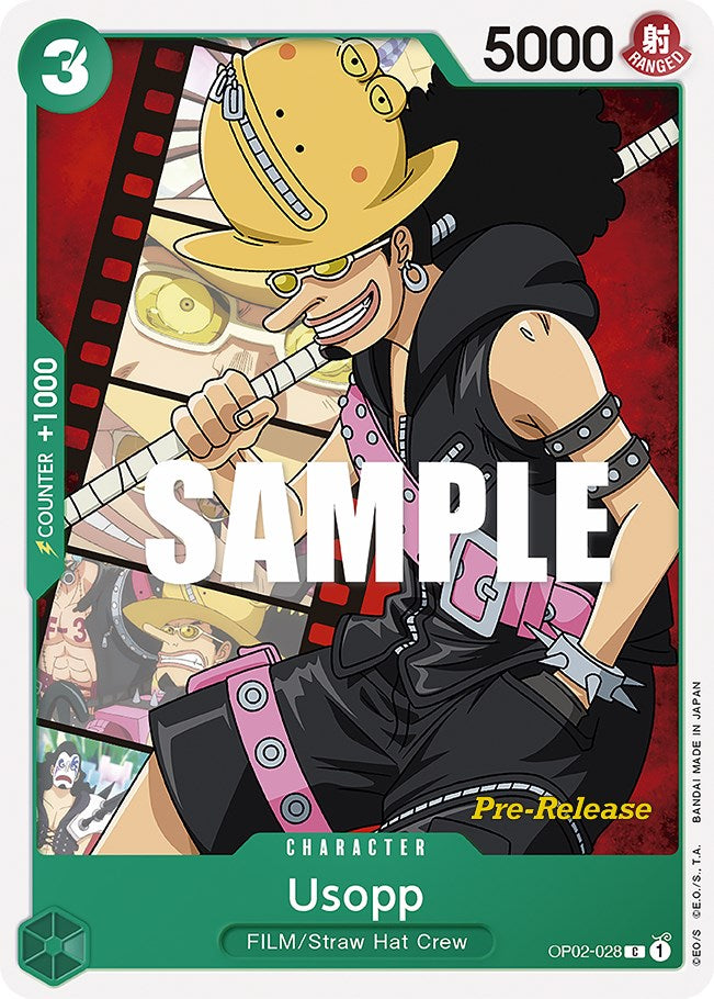 Usopp [Paramount War Pre-Release Cards] | Black Swamp Games