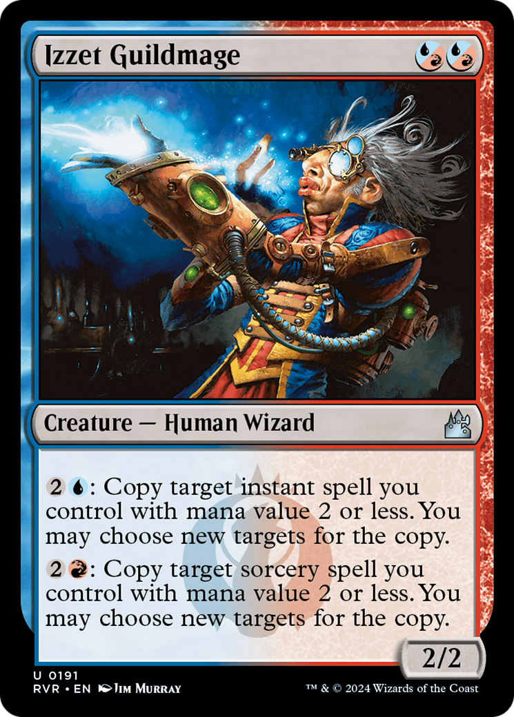 Izzet Guildmage [Ravnica Remastered] | Black Swamp Games