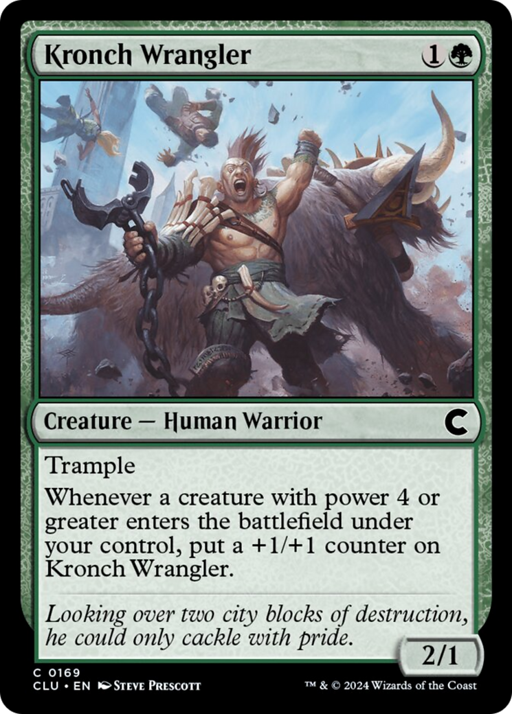 Kronch Wrangler [Ravnica: Clue Edition] | Black Swamp Games