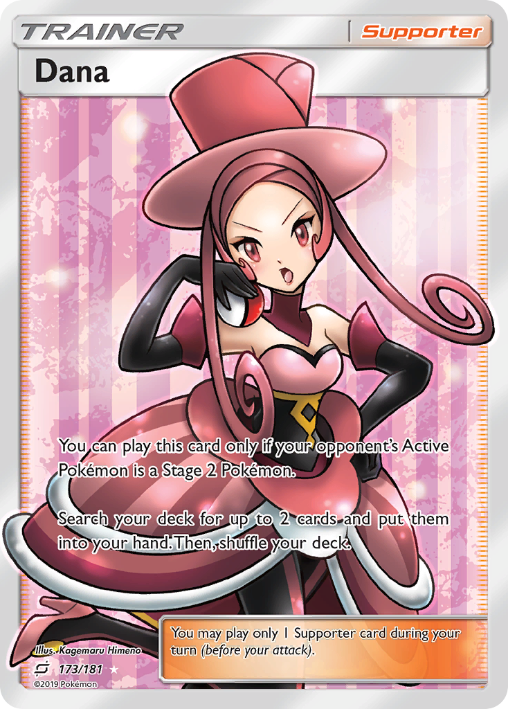 Dana (173/181) [Sun & Moon: Team Up] | Black Swamp Games