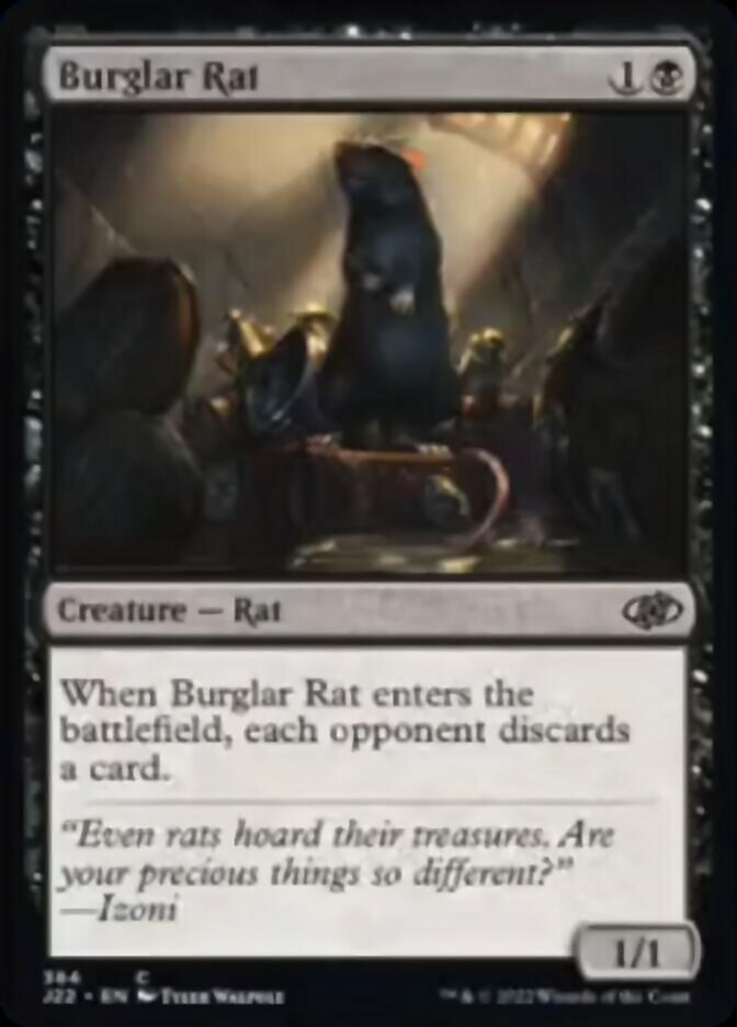 Burglar Rat [Jumpstart 2022] | Black Swamp Games