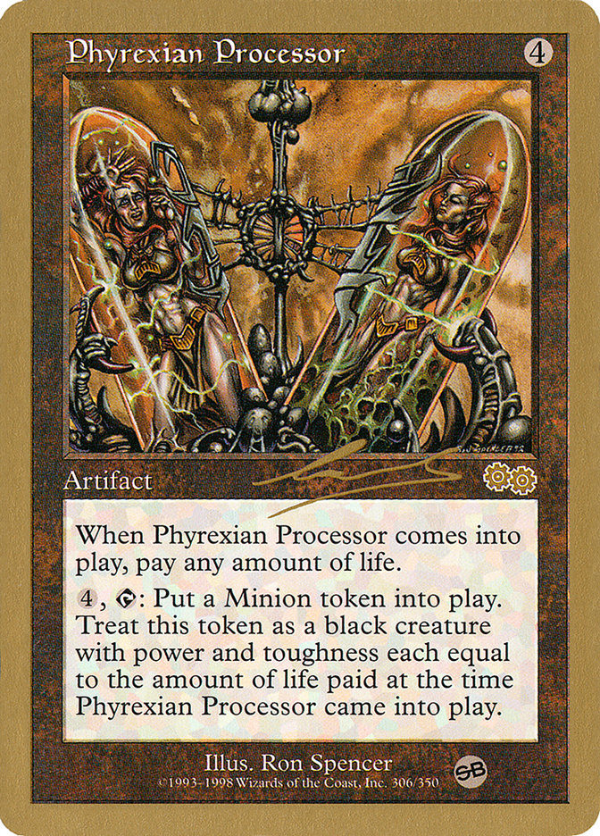 Phyrexian Processor (Nicolas Labarre) (SB) [World Championship Decks 2000] | Black Swamp Games