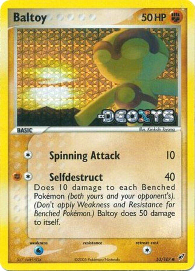 Baltoy (53/107) (Stamped) [EX: Deoxys] | Black Swamp Games