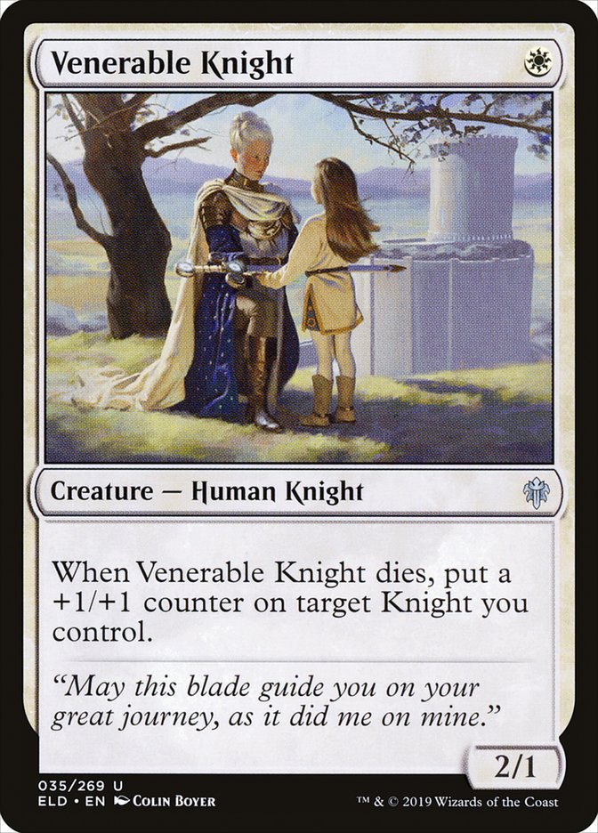 Venerable Knight [Throne of Eldraine] | Black Swamp Games