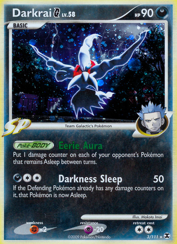 Darkrai G (3/111) [Platinum: Rising Rivals] | Black Swamp Games