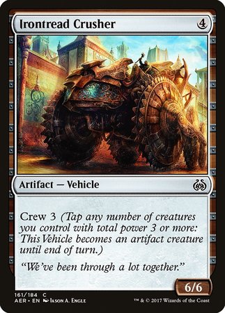 Irontread Crusher [Aether Revolt] | Black Swamp Games