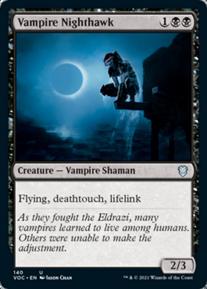 Vampire Nighthawk [Innistrad: Crimson Vow Commander] | Black Swamp Games