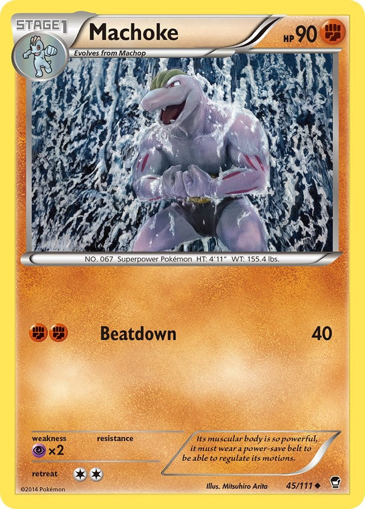 Machoke (45/111) [XY: Furious Fists] | Black Swamp Games