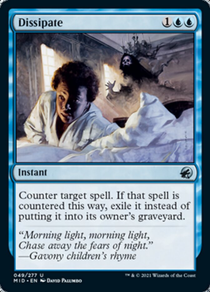 Dissipate [Innistrad: Midnight Hunt] | Black Swamp Games