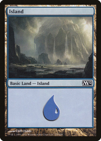Island (235) [Magic 2012] | Black Swamp Games