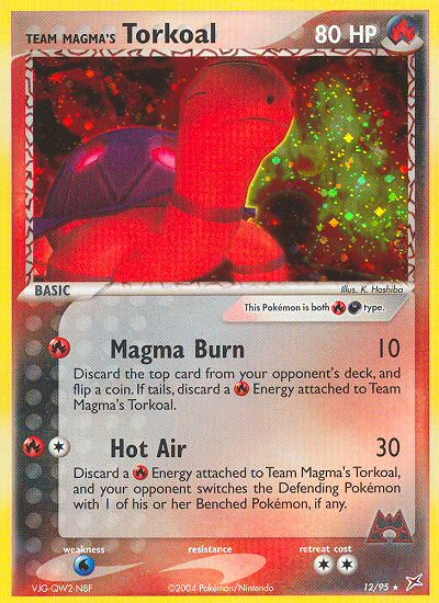 Team Magma's Torkoal (12/95) [EX: Team Magma vs Team Aqua] | Black Swamp Games
