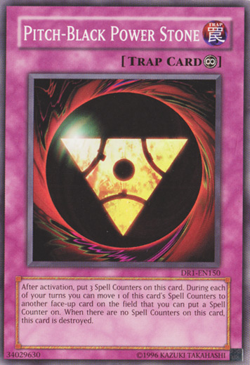 Pitch-Black Power Stone [DR1-EN150] Common | Black Swamp Games