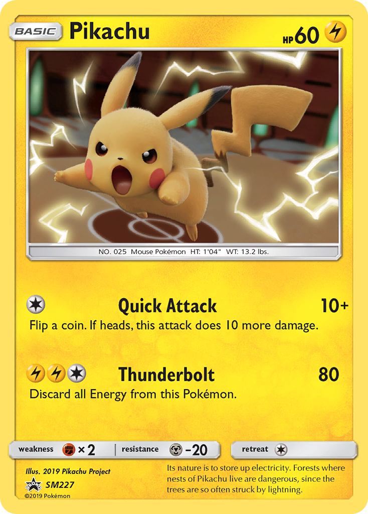 Pikachu (SM227) [Sun & Moon: Black Star Promos] | Black Swamp Games