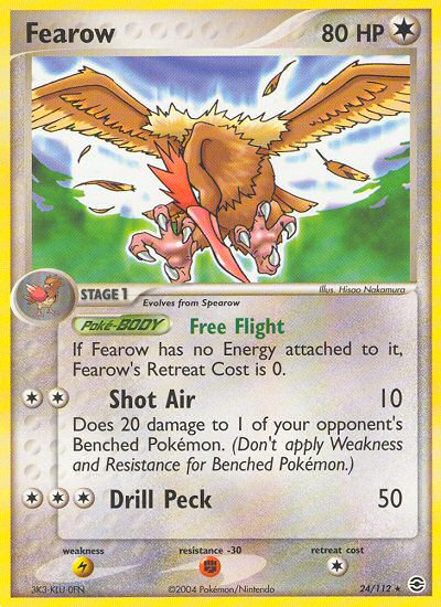 Fearow (24/112) [EX: FireRed & LeafGreen] | Black Swamp Games