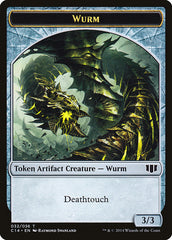 Wurm (032/036) // Goat Double-sided Token [Commander 2014 Tokens] | Black Swamp Games