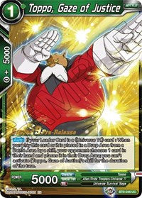 Toppo, Gaze of Justice [BT9-046] | Black Swamp Games