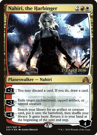 Nahiri, the Harbinger [Shadows over Innistrad Promos] | Black Swamp Games