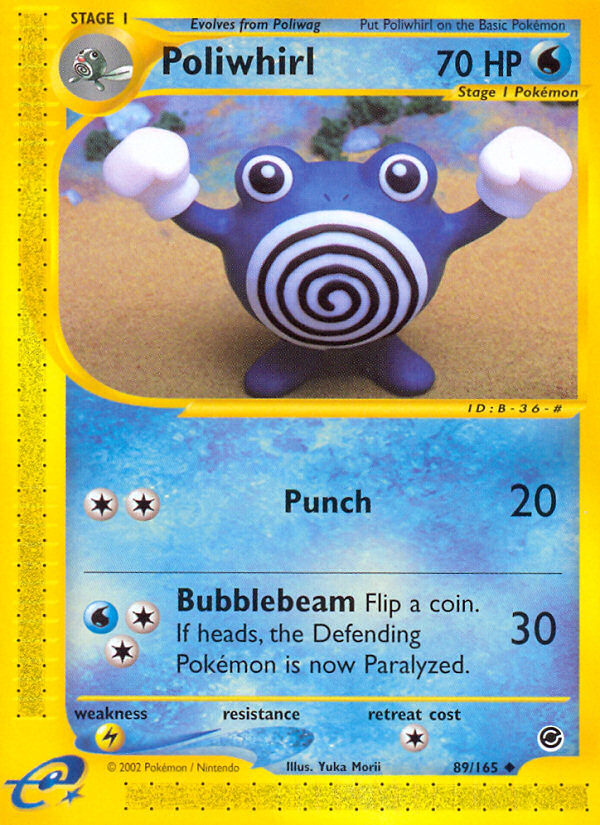 Poliwhirl (89/165) [Expedition: Base Set] | Black Swamp Games