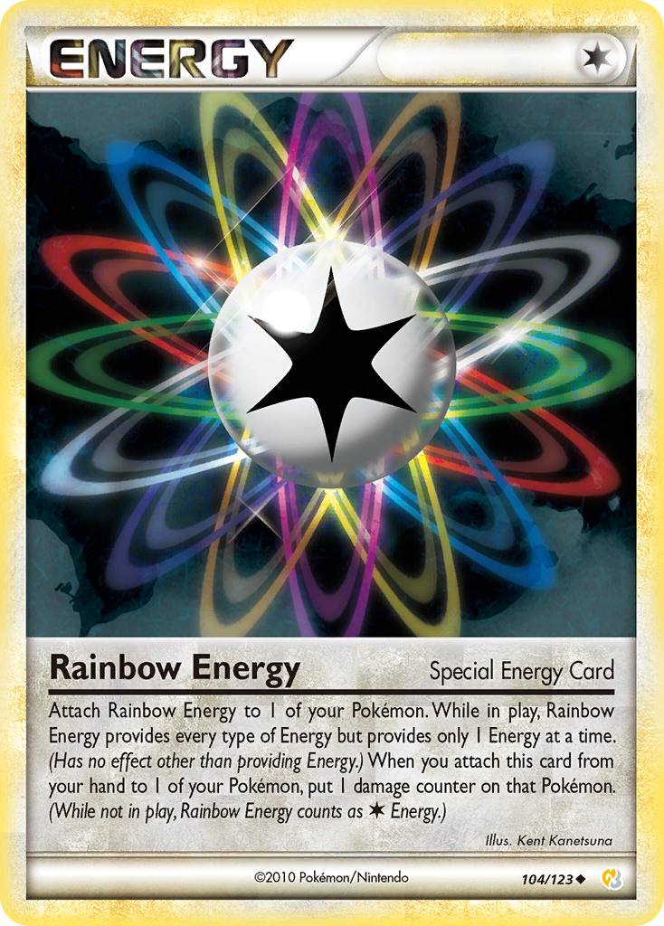 Rainbow Energy (104/123) [HeartGold & SoulSilver: Base Set] | Black Swamp Games