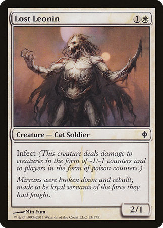 Lost Leonin [New Phyrexia] | Black Swamp Games