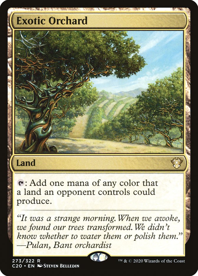 Exotic Orchard [Commander 2020] | Black Swamp Games