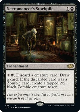 Necromancer's Stockpile [Jumpstart 2022] | Black Swamp Games