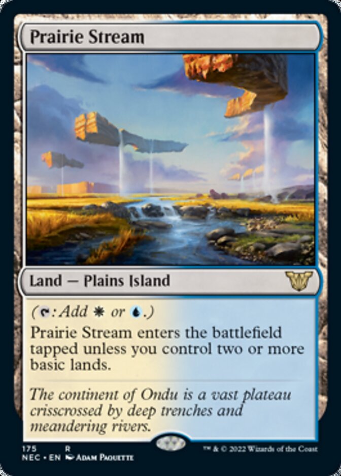 Prairie Stream [Kamigawa: Neon Dynasty Commander] | Black Swamp Games