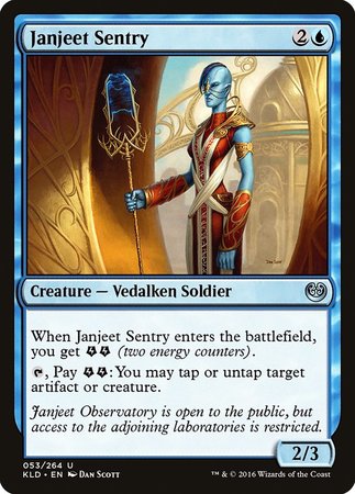 Janjeet Sentry [Kaladesh] | Black Swamp Games