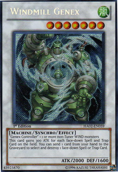 Windmill Genex [HA02-EN059] Secret Rare | Black Swamp Games