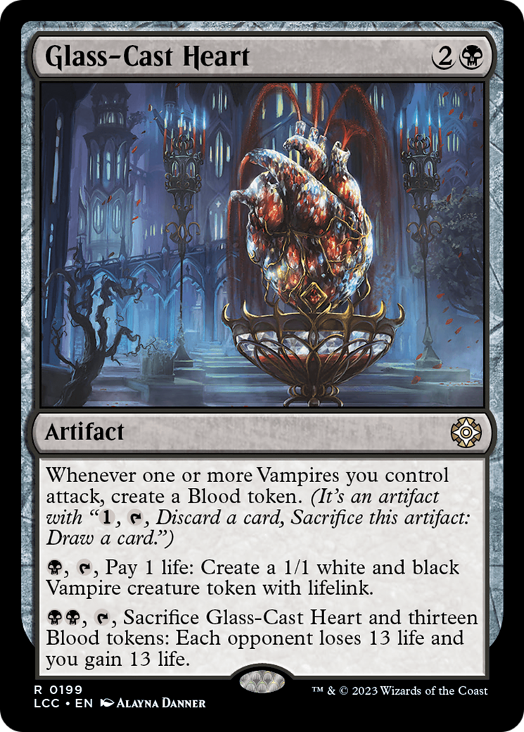 Glass-Cast Heart [The Lost Caverns of Ixalan Commander] | Black Swamp Games