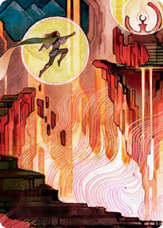 Thrill of Possibility Art Card [Strixhaven: School of Mages Art Series] | Black Swamp Games