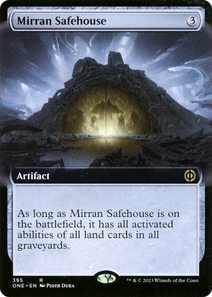 Mirran Safehouse (Extended Art) [Phyrexia: All Will Be One] | Black Swamp Games