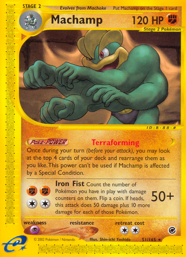 Machamp (51/165) [Expedition: Base Set] | Black Swamp Games