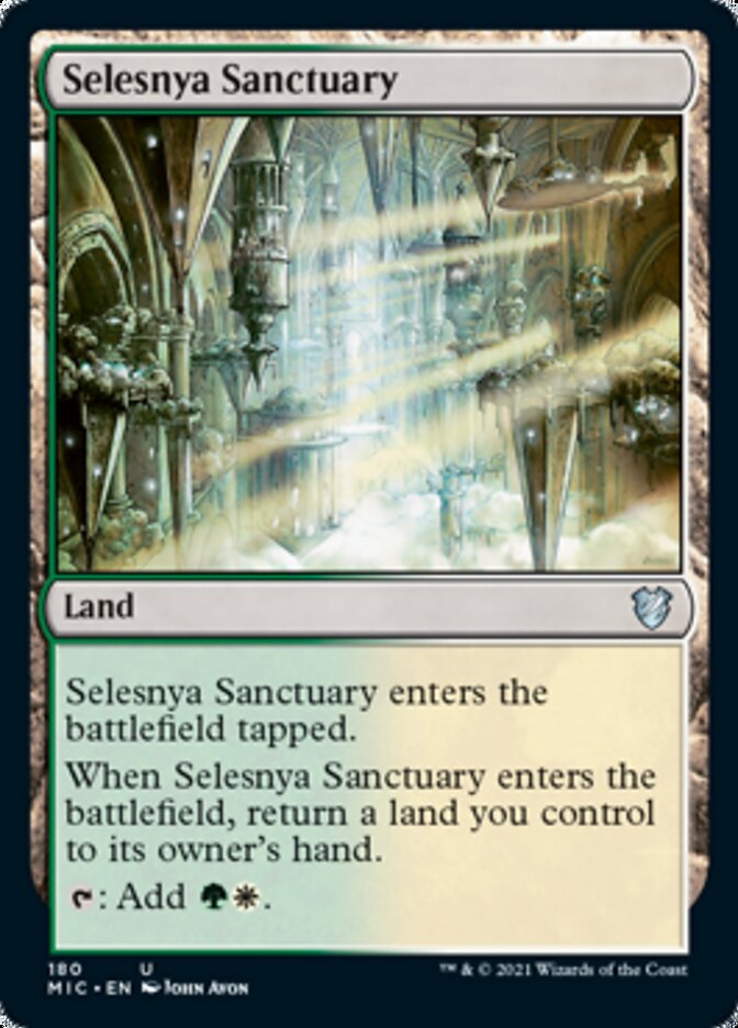 Selesnya Sanctuary [Innistrad: Midnight Hunt Commander] | Black Swamp Games